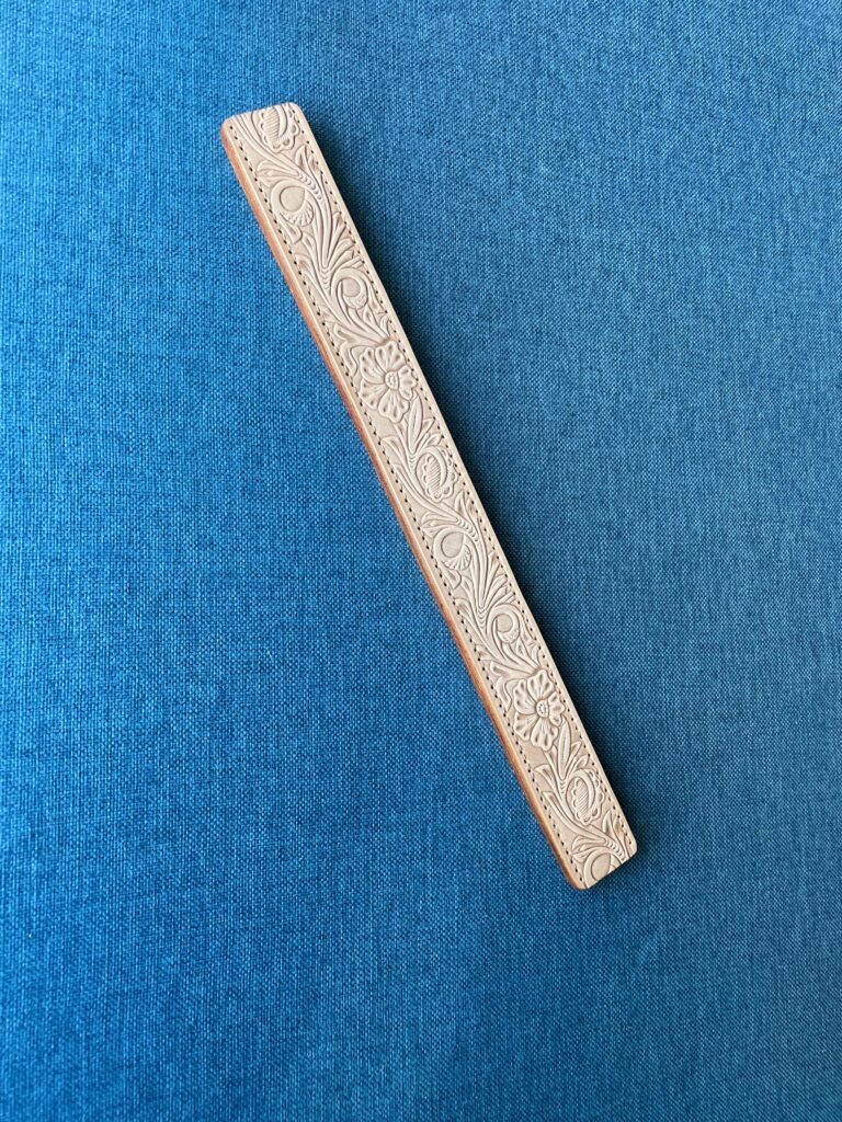 【精品皮具】真皮原色印花戒尺-皮质工具社区-产品板块-琉璃社区